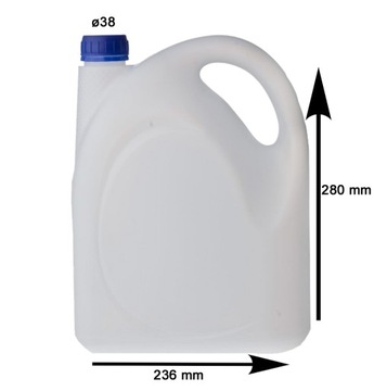 Kanister baniak 4L HDPE z nakrętką od producenta