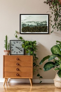 Картинка мох хроботек подарок Лес в тумане 60х40