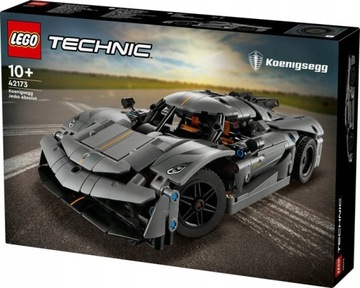 LEGO TECHNIC GREY HYPERCAR KOENIGSEGG JESKO ABSOLUT 42173 ПОДАРОК