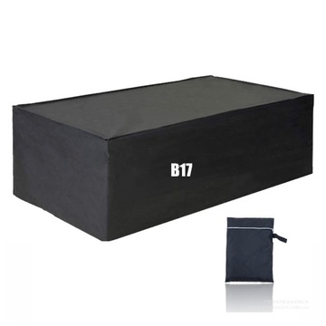 210D Pokrowiec na meble ogrodowe 115*115*70cm(B17)