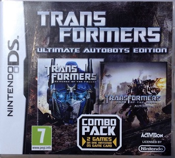 TRANSFORMERS ULTIMATE AUTOBOTS EDITION DS DWIE GRY
