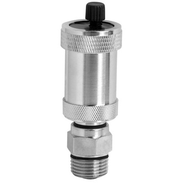 ODPOWIETRZNIK AUTOMATYCZNY Z ZAWOREM STOPOWYN 1/2 CALA CHROM ORING USZCZELK