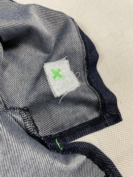 Hugo Boss polo męskie granat ideał unikat logo XXL