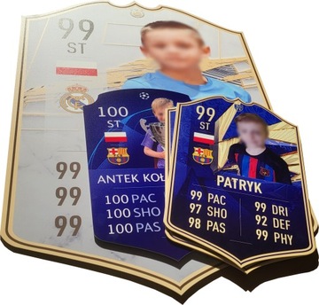 Персонализированная подарочная карта FUT A3 FIFA24