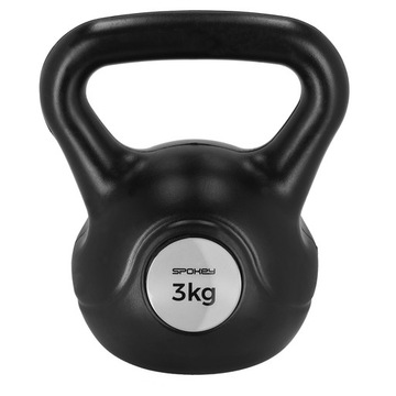 Kettlebelle Spokey 3 kg czarny