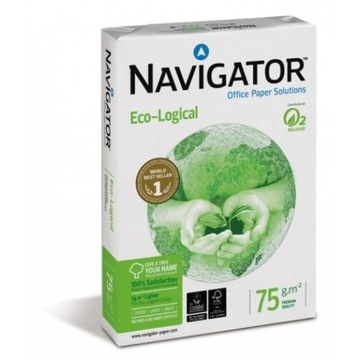 Papier ksero Navigator Eco-Logical A4 75g 500ark.