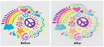 Маркеры с 3D эффектом 6 цветов Ooly MagicPuffy Growing Decoration