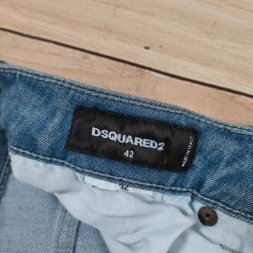 DSQUARED2 Spodnie Jeans Męskie r. 42