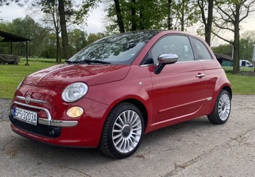 Fiat 500 II Hatchback 3d 1.2 69KM 2010 Fiat 500 Automat, bezwypadkowy, zadbany mozliw...