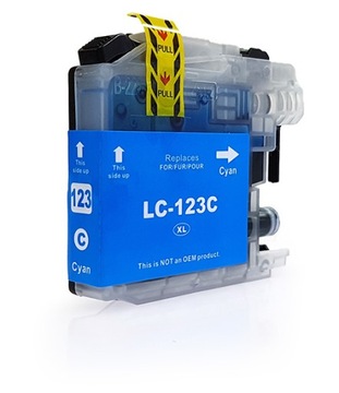 TUSZ do BROTHER LC123 DCP-J132W DCP-J152W CYAN