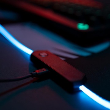 Коврик для мыши с RGB-подсветкой Kraken XXXL 30 см x 80 см