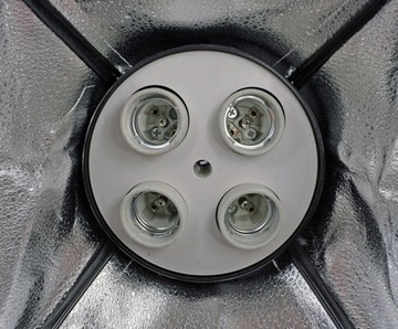 2x ЛАМПА постоянного света + софтбокс 50х70 +8 х 400Вт