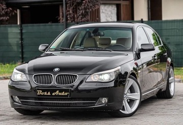 BMW Seria 5 E60 Sedan 530 d 235KM 2008 BMW Seria 5 3.0D 235KM LCI Skora Navi Xenon Alu 19 Serwis Gwarancjia, zdjęcie 4