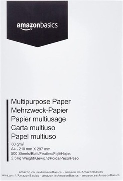 Papier biurowy Amazon format A4 80g 500 arkuszy