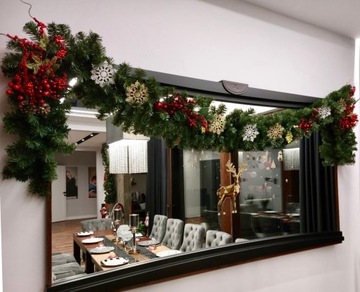 GIRLANDA choinkowa 6m(2x300cm) GIRLANDY świąteczne łańcuch GĘSTA JAK ŻYWA