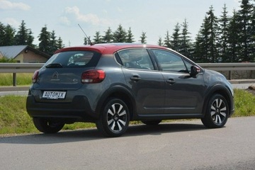 Citroen C3 III Hatchback 1.2 PureTech 110KM 2017 Citroen C3 1.2 PureTech panorama gwarancja przebie, zdjęcie 6