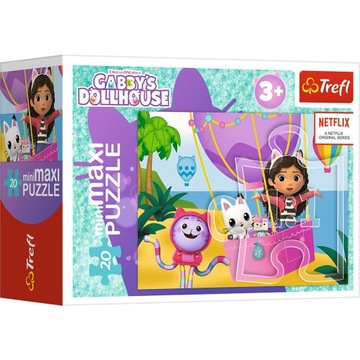 Puzzle Trefl 20 elementów GABI GABBYS DOLLHOOUSE 21157 3+