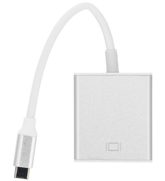 ADAPTER USB C do DVI 24+5 KABEL PRZEJŚCIÓW MacBook