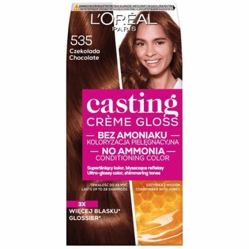 LOREAL CASTING CREME GLOSS 535 CZEKOLADA