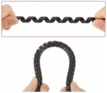 Чехол спирального кабеля для скутеров Xiaomi/Motus/Ninebot/Kugoo/Techlife