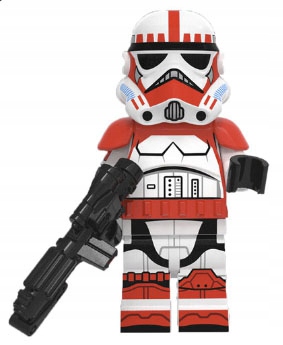 ФИГУРА БЛОКА КЛОНА-солдата из «Звездных войн»