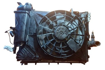 BMW E46 1,9 CHLADIČ VODY KLIMATIZACE VENTILÁTOR 0130303827 A11934195