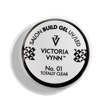 Victoria Vynn Build Gel TOTALLY CLEAR NO.01 15 ml Przezroczysty