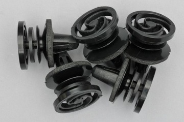 10SZT. SPINKA TAPICERKI SŁUPKÓW DRZWI VW FOX POLO