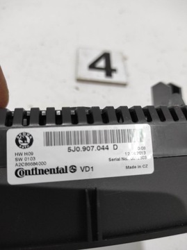 PANEL KLIMATIZACE SKODA ROOMSTER 5J0907044D
