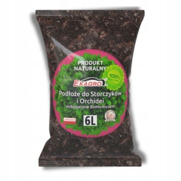 EKO Podłoże do Storczyków Orchidei z Nawozem Bio