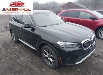 BMW X3 G01 2022 BMW X3 2022r., XDRIVE30I, od ubezpieczalni 2.0 Benzyna 248KM