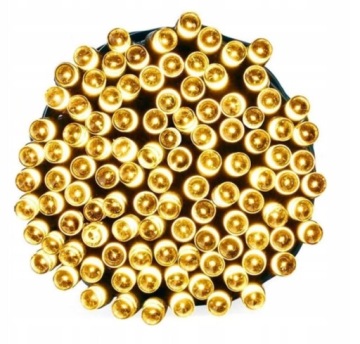 Рождественские елочные гирлянды 100 светодиодов ТЕПЛЫЙ БЕЛЫЙ