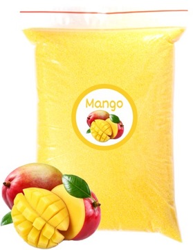 Cukier Żółty Mango 500g 0,5kg Smakowy Kolorowy Doypack Suchy Do Waty