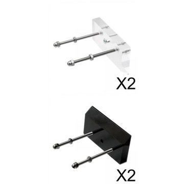 4 szt. Stojak ścienny na deskorolkę Longboard Stojak garażowy