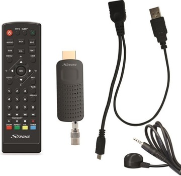 Dekoder TUNER TV NOWY DVB-T2 HD H.265 HEVC USB