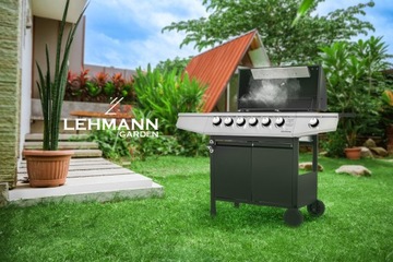 ГАЗОВЫЙ ГРИЛЬ XXL 6+1 VEGAS ЧУГУННАЯ САДОВАЯ РЕШЕТКА