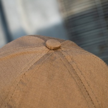 Czapka z Daszkiem Męska Bejsbolówka M-Tac Rip-Stop Wodoodporna Coyote S/M