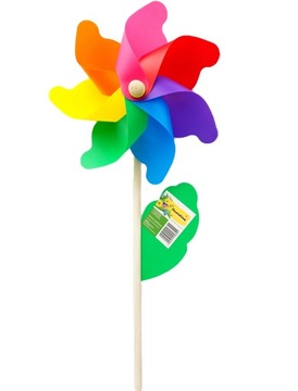 РАДУГА ВЕТРЯНАЯ МЕЛЬНИЦА ДЛЯ ДЕТЕЙ ДЛЯ САДА ИГРУШЕЧНОЕ УКРАШЕНИЕ ВЕЛОСИПЕДНАЯ ПРОГУЛКА