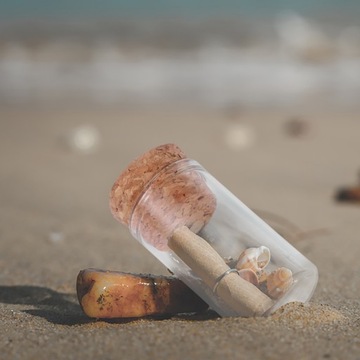 МАЛЕНЬКИЕ СТЕКЛЯННЫЕ БАНОЧКИ С ПРОБКОЙ, 10 ШТ.