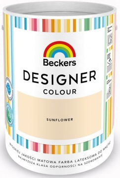 Beckers Designer Colour Farba 5L SUNFLOWER