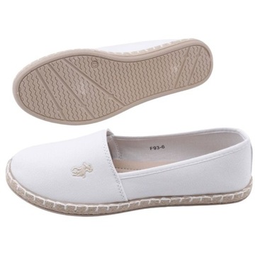БЕЛЫЕ ЖЕНСКИЕ ЭСПАДРИЛЬИ, ТЕННИСНЫЕ КРОССОВКИ, ВНУТРЕННЯЯ ОБУВЬ. ЭКО-КОЖА УДОБНАЯ