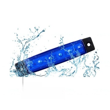 LAMPY RUFOWE ŁODZI NAWIGACYJNE PONTOON 6LED