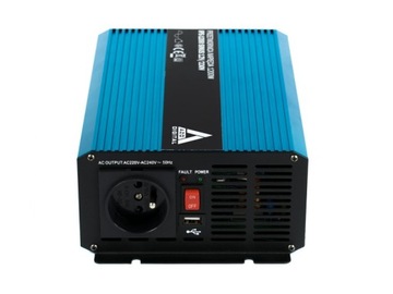 Przetwornica napięcia 1200 W SINUS 12 V / 230 V CZYSTY SINUS 1200W
