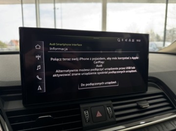 Audi Q5 II SUV Facelifting 2.0 35 TDI 163KM 2021 Audi Q5 35 TDI Kamera cofania CarPlayAndroid LED Podgrzewane fotele, zdjęcie 29
