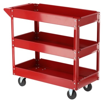 ИНСТРУМЕНТАЛЬНАЯ ТЕЛЕЖКА НА КОЛЕСАХ ДЛЯ МАСТЕРСКОЙ 82,5х41,5х72,5 см ДЛЯ ГАРАЖА