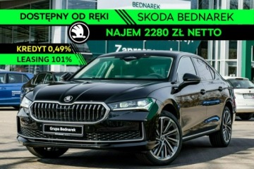 Skoda Superb IV Liftback 2.0 TDI 193KM 2025 Škoda Superb Skoda Superb L&amp;K 2.0 TDI 193 KM