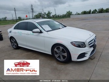Mercedes Klasa E W213 2018 Mercedes-Benz Klasa E Mercedes-Benz E-Class 2.0 Benzyna 241KM