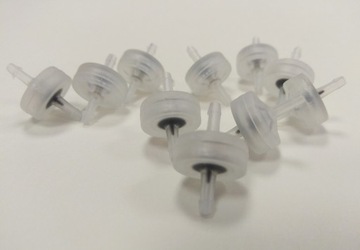 ZAWÓR ZWROTNY, DO 0,8 mm, DO WĘŻY SYLIKONOWYCH