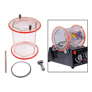 Барабан 14,5 см, прозрачная полировальная машинка 6808 для