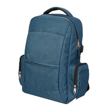 Large Capacity Business Travel Backpack Mummy Blue
